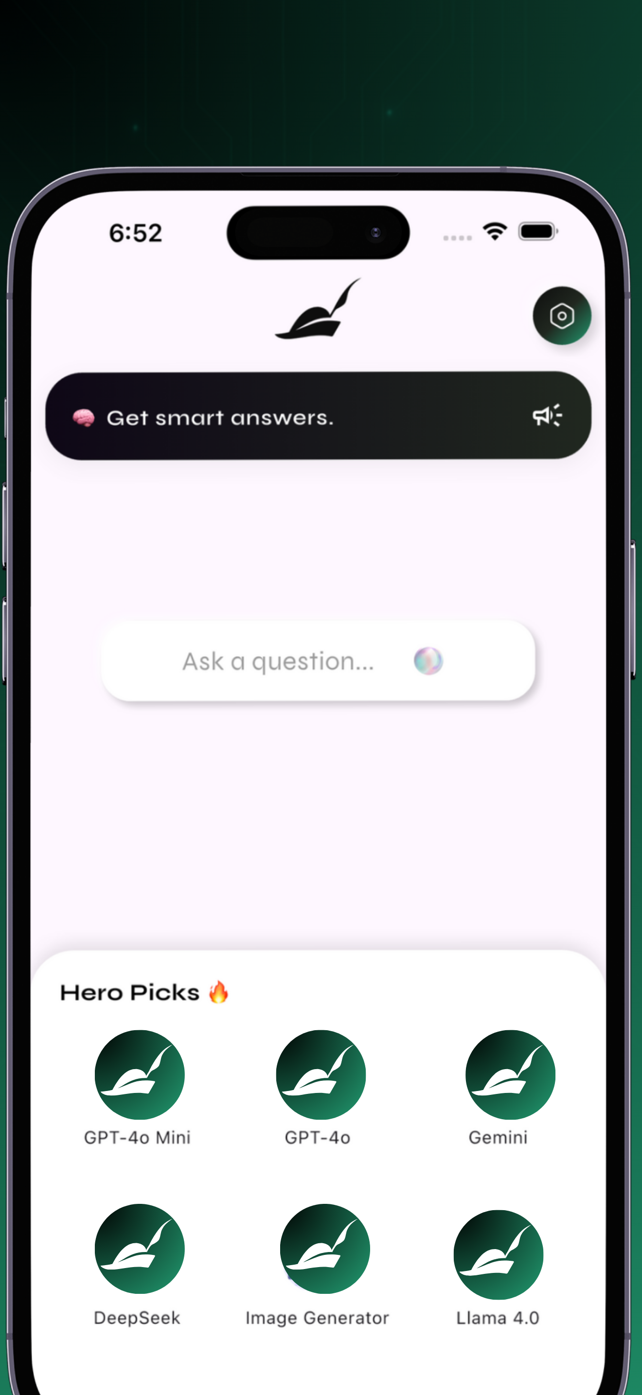 Hero App Screenshot